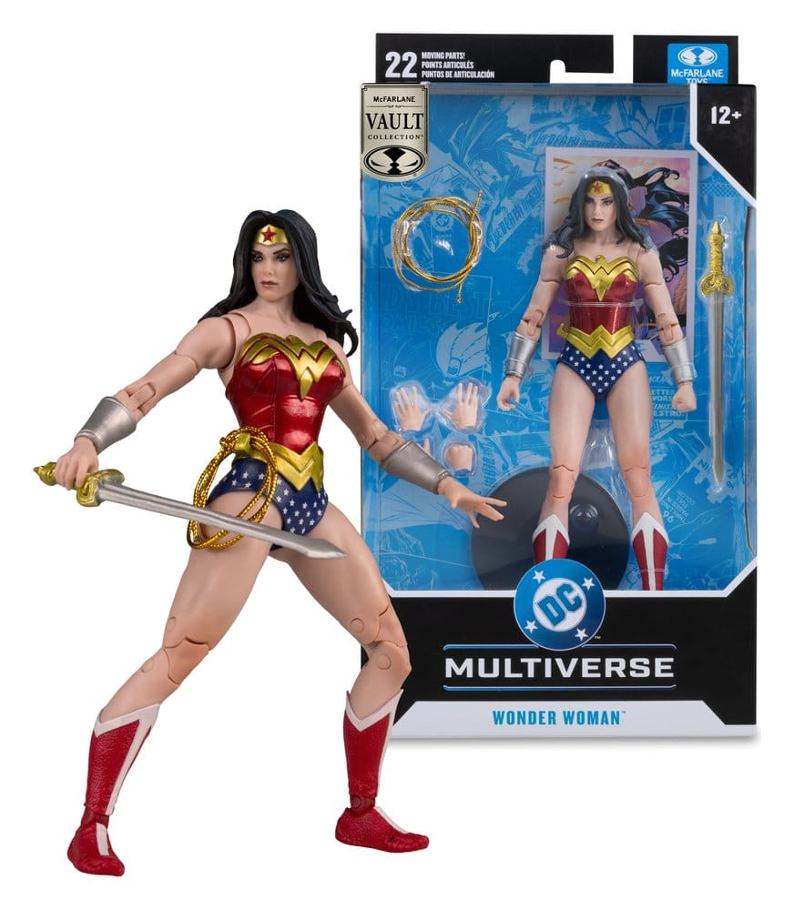 DC Multiverse McFarlane Vault Collection Actionfigur Wonder Woman (Classic) 18 cm
