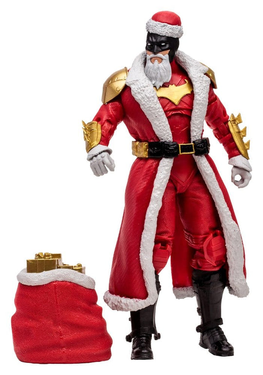 DC Multiverse McFarlane Vault Collection Actionfigur Batman (Red Santa Suit) 18 cm