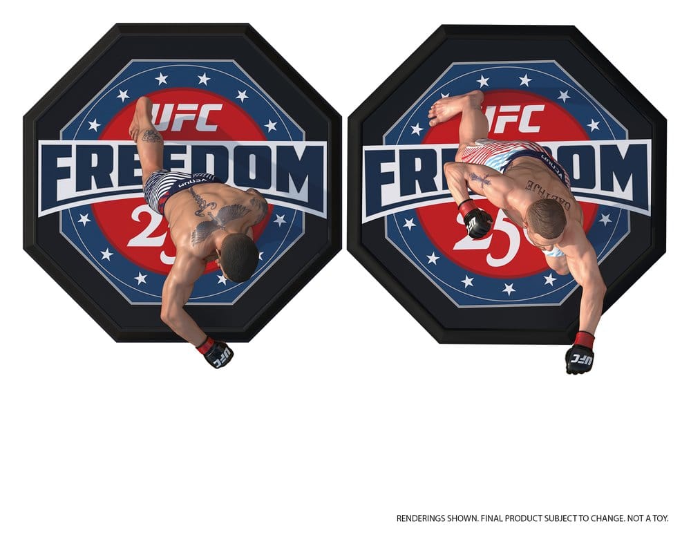 UFC McFarlane’s SportsPicks Actionfiguren 2er-Pack Ilia Topuria vs Justin Gaethje (Freedom 250) 18 cm