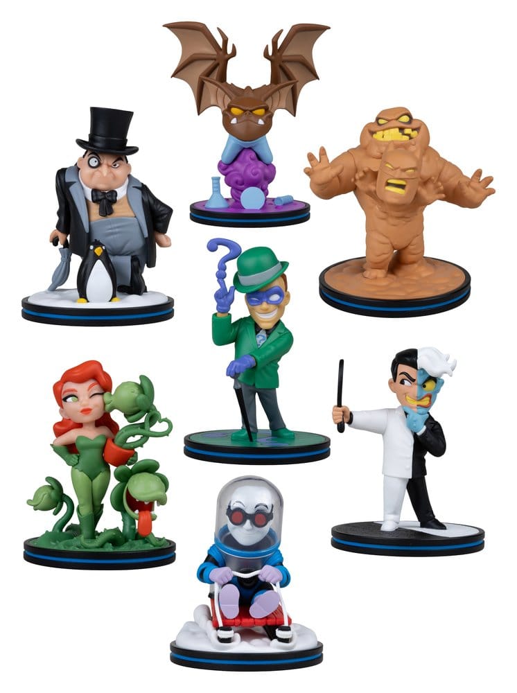 Batman: The Animated Series Q-Fig Deluxe Minifiguren 10 cm Wave 1 Sortiment (12)