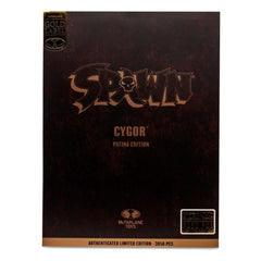 Spawn Megafig Actionfigur Cygor Patina Edition (Gold Label) 30 cm