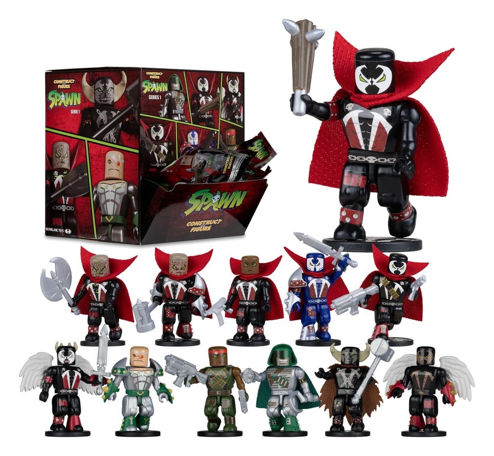Spawn Figuren zum Zusammenbauen Blind Bag Figuren 5 cm Display (36)
