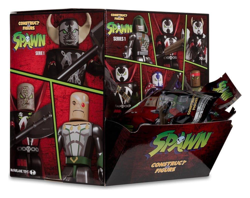 Spawn Figuren zum Zusammenbauen Blind Bag Figuren 5 cm Display (36)