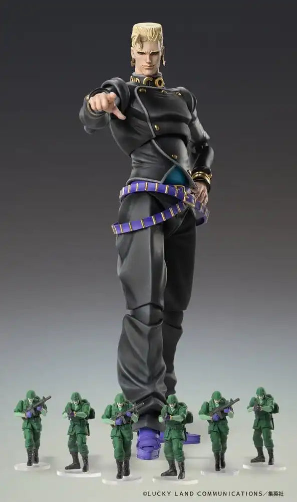 JoJo's Bizarre Adventure: Diamond Is Unbreakable Actionfigur Chozokado Keicho Nijimura & Bad Company 17 cm