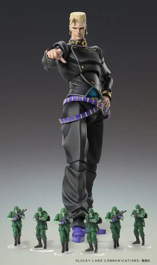 JoJo's Bizarre Adventure: Diamond Is Unbreakable Actionfigur Chozokado Keicho Nijimura & Bad Company 17 cm