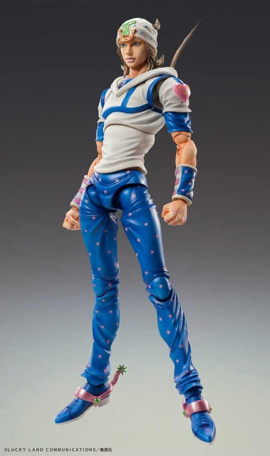 JoJo's Bizarre Adventure Part 7: Steel Ball Run Chozokado Super Action Actionfigur Johnny Joestar 15 cm