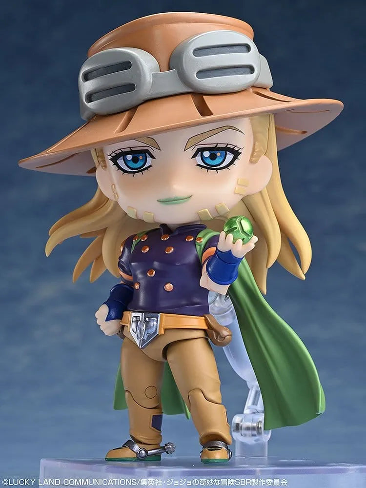 JoJo's Bizarre Adventure Steel Ball Run Nendoroid Actionfigur Gyro Zeppeli 10 cm