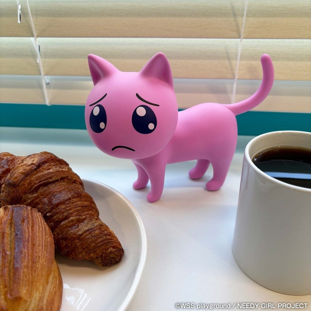 Needy Girl Overdose Soft Vinyl Figur Cat Sorry 15 cm