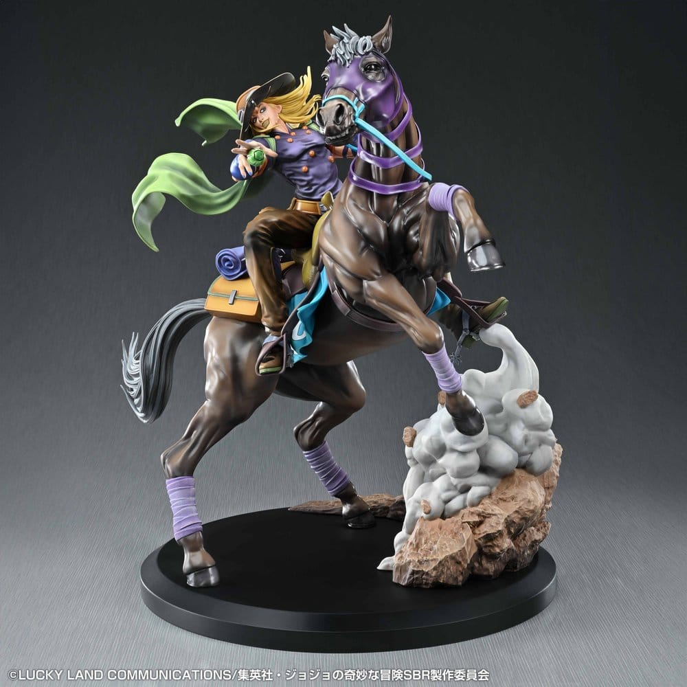 JoJo's Bizarre Adventure: Steel Ball Run Figur Gyro Zeppeli & Valkyrie 31 cm