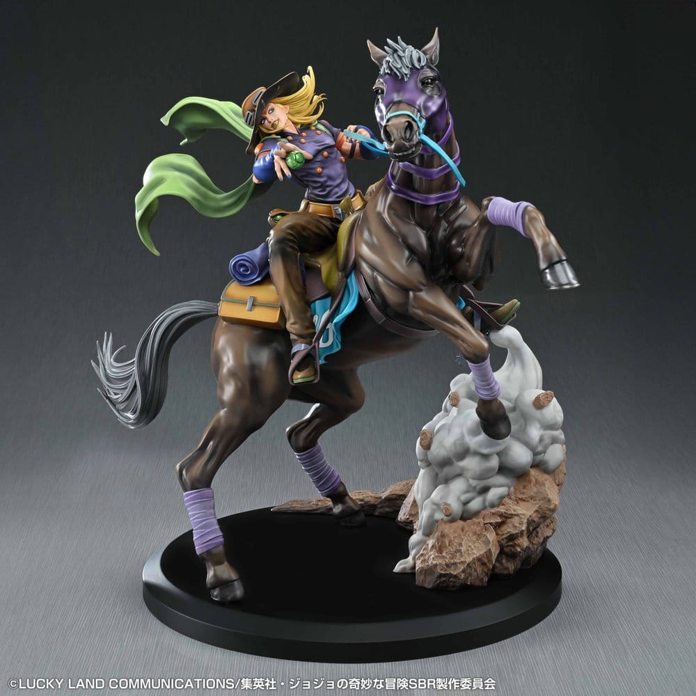 JoJo's Bizarre Adventure: Steel Ball Run Figur Gyro Zeppeli & Valkyrie 31 cm