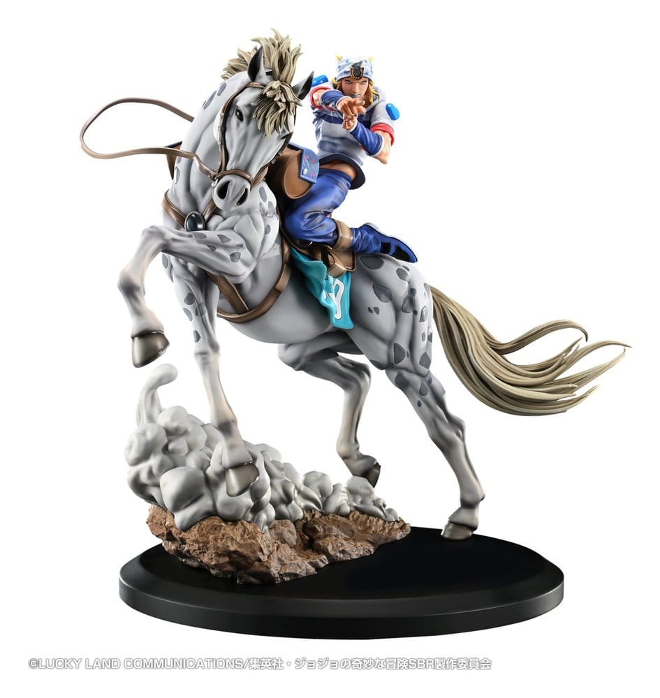 JoJo's Bizarre Adventure: Steel Ball Run Chozo Art Collection PVC Figur Johnny Joestar & Slow Dancer 30 cm