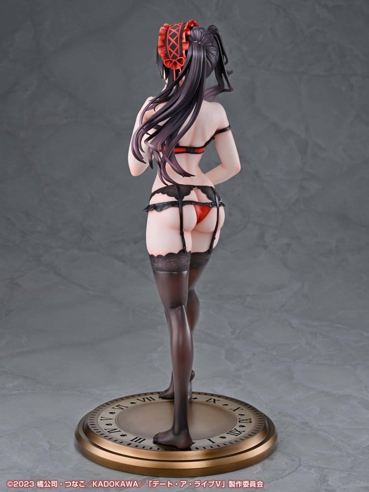 Date A Live V Re:Dress PVC Figur 1/4 Kurumi Tokisaki Dress shirt Ver. 40 cm