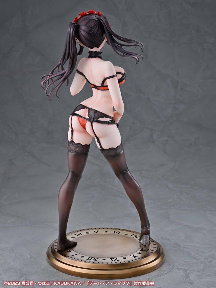 Date A Live V Re:Dress PVC Figur 1/4 Kurumi Tokisaki Dress shirt Ver. 40 cm