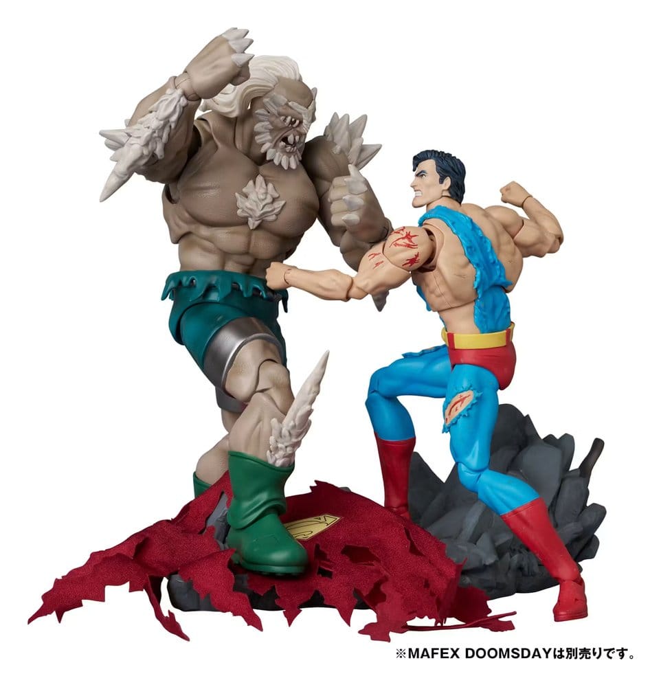 DC Comics MAFEX Actionfigur Superman (The Death of Superman) 16 cm