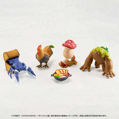 Delicious in Dungeon Kaitai Fantasy Minifiguren 4er-Pack Dungeon Creature full-course 6 cm