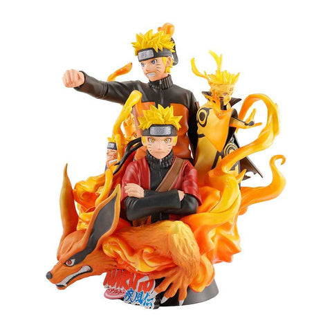 Naruto Shippuden Petitrama DX PVC Mini-Statue Naruto 01 15 cm