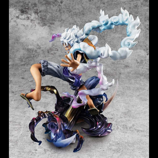 One Piece P.O.P PVC Statue Monkey D. Ruffy Gear Fifth 23 cm