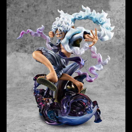 One Piece P.O.P PVC Statue Monkey D. Ruffy Gear Fifth 23 cm - Beschädigte Verpackung