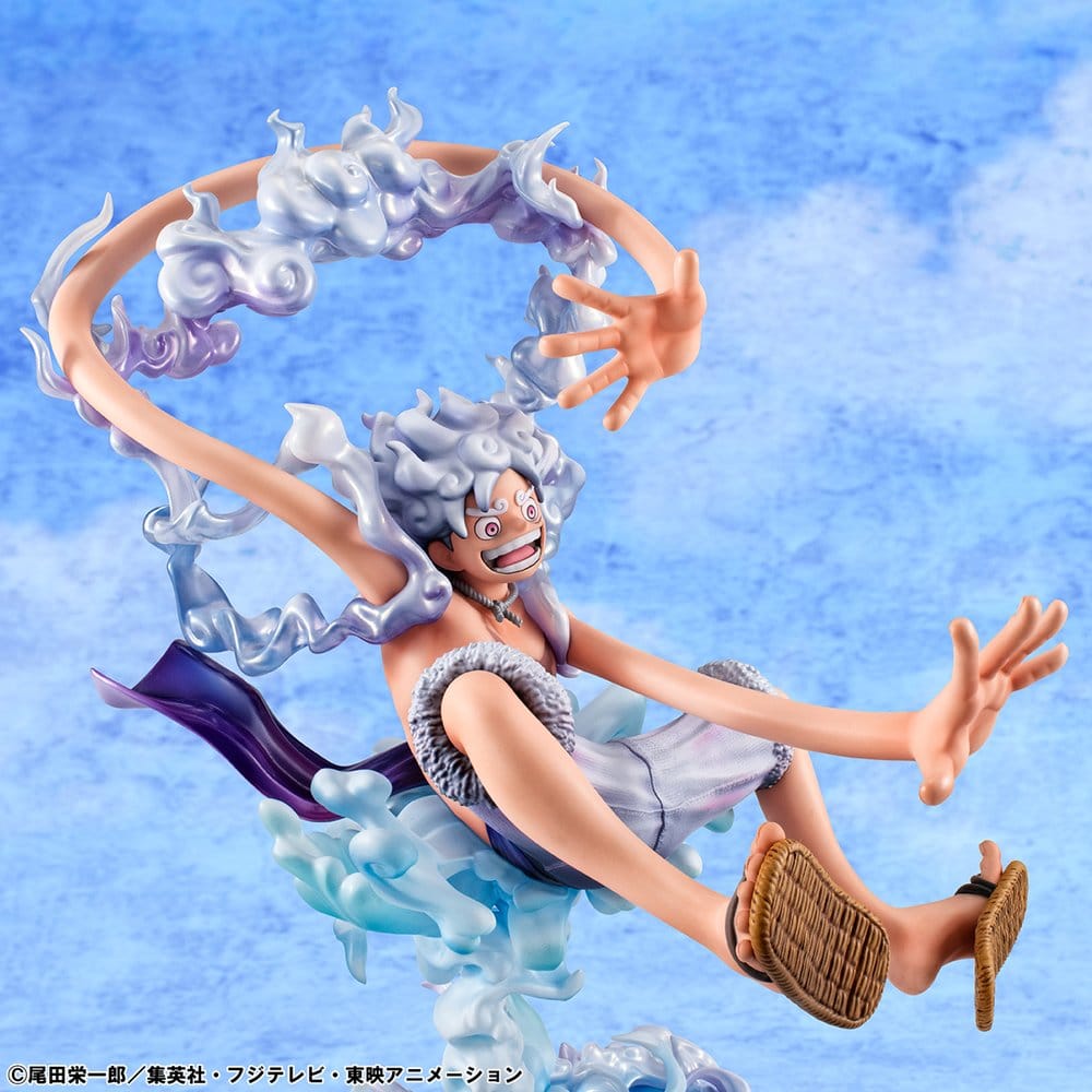 One Piece Portrait.Of.Pirates PVC Figur "Evolutionary History" Monkey D. Luffy "Gear Fifth" 26 cm