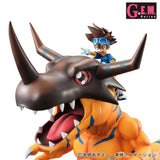 Digimon Adventure G.E.M. Serie PVC Statue Greymon & Tai 25 cm