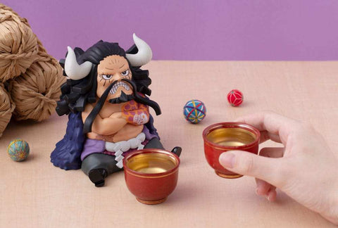 One Piece Look Up PVC Statue Kaido the Beast & Big Mom 11 cm (with Gourd & Semla)