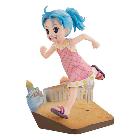 One Piece G.E.M. Serie PVC Statue Nefertari Vivi Run! Run! Run! 12 cm