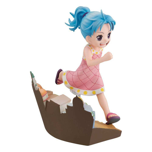 One Piece G.E.M. Serie PVC Statue Nefertari Vivi Run! Run! Run! 12 cm