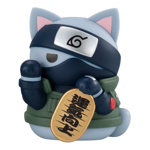 Naruto-Nyaruto! Mega Cat Project Nyaruto! Sammelfiguren Beckoning cat fortune one more time 7 cm Sortiment (6)