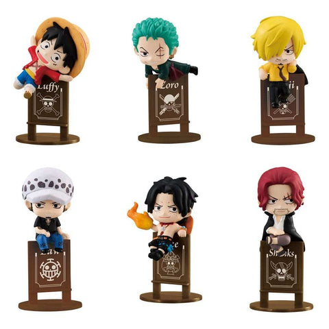 One Piece Ochatomo Series Sammelfiguren Pirates Party 4 cm Sortiment (8)