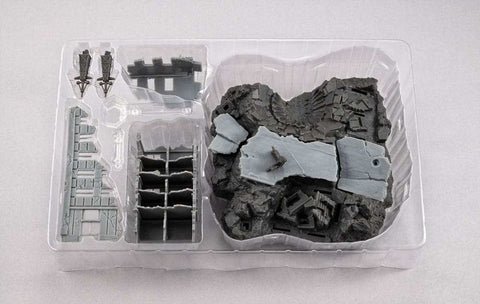 Mobile Suit Gundam Realistic Model Series Diorama G Structure GS02M The abandoned buildings in New Yark City Material Color Edition