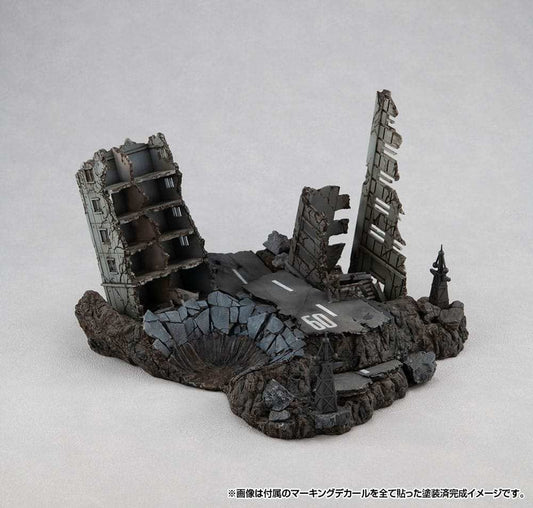 Mobile Suit Gundam Realistic Model Series Diorama G Structure GS02M The abandoned buildings in New Yark City Material Color Edition