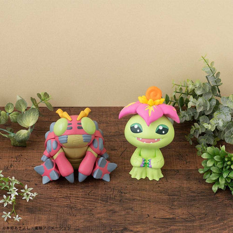 Digimon Adventure Look Up PVC Statuen Tentomon & Palmon 11 cm (with gift)