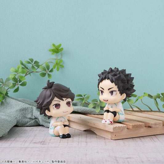 Haikyu!! Look Up PVC Statuen Toru Oikawa & Hajime Iwaizumi Uniform Ver. 11 cm (with gift)