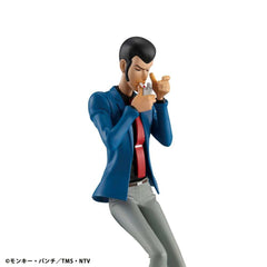 Lupin III PVC Statue Lupin the Gallery Punk at Dawn 9 cm