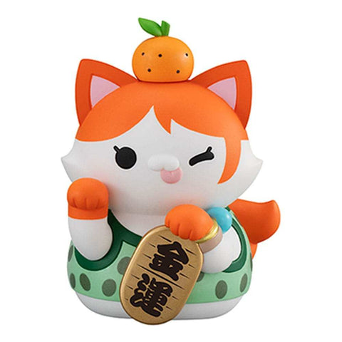 One Piece Mega Cat Project Sammelfiguren NyanPieceNyan! Beckoning cat Lucky Cat Pirates 7 cm Display (6)