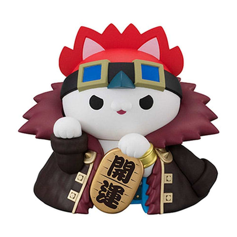 One Piece Mega Cat Project Sammelfiguren NyanPieceNyan! Beckoning cat Lucky Cat Pirates 7 cm Display (6)