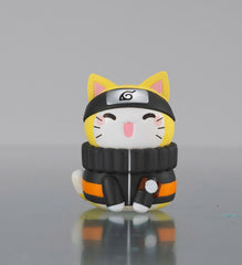 Naruto Shippuden Mega Cat Project Nyaruto Series Sammelfigur mit Tasche Naruto 2025 Limited Edition 7 cm