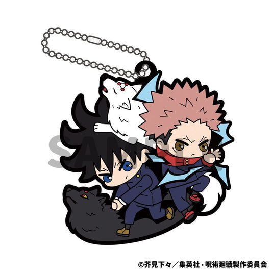 Jujutsu Kaisen Gummi-Anhänger 6 cm Sortiment Buddy Collection (6)