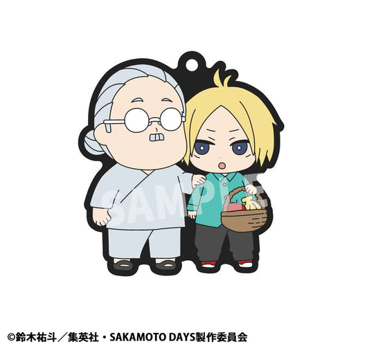 Sakamoto Days Rubber Mascot Buddycolle Gummi-Anhänger Vol. 2 7 cm Sortiment (6)