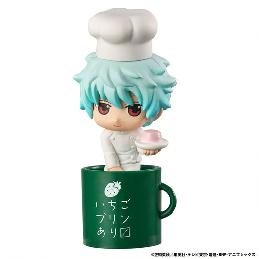 Gintama Ochatomo Series Sammelfiguren 5 cm Yorozuya Cafe Sortiment (8)