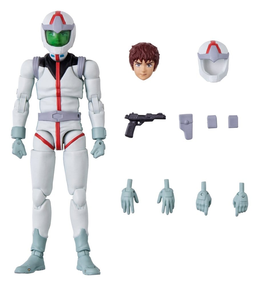 Mobile Suit Gundam G.M.G. Collection PVC Figur Earth Federation Amuro Ray Normal Suit Ver. 10 cm (Repeat)