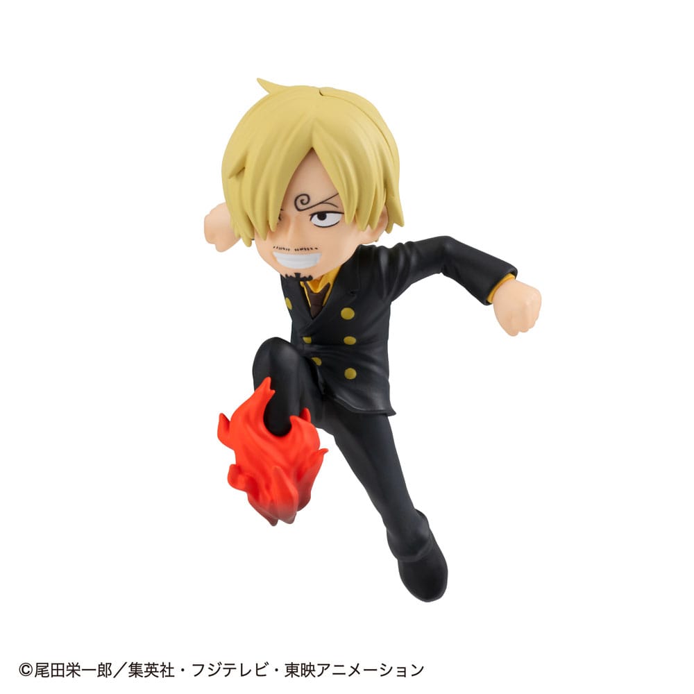 One Piece Tobimasu Sammelfiguren 5 cm Blind Box Sortiment (6)
