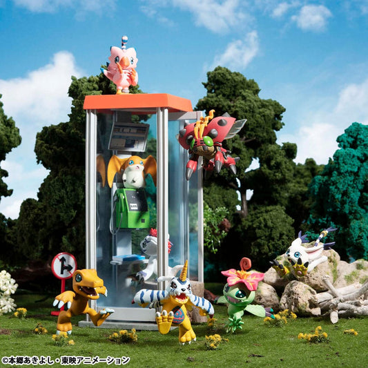 Digimon Adventure Digicolle! Series Sammelfiguren 5 cm Mix Sortiment (8)