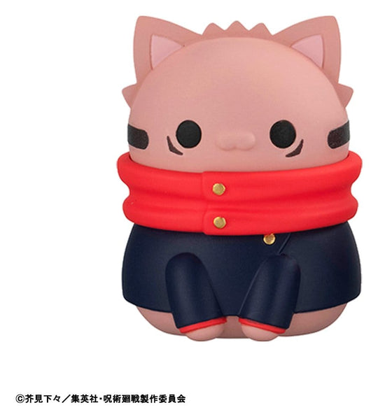 Jujutsu Kaisen Mega Cat Project Minifiguren Jujutsu Cats Shibuya Incident Ver. 3 cm Blind Box Sortiment (8) (Repeat)