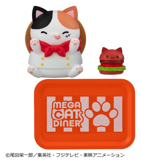 One Piece Mega Cat Project Minifiguren NyanPieceNyan! Diner! 3 cm Blind Box Display (6)
