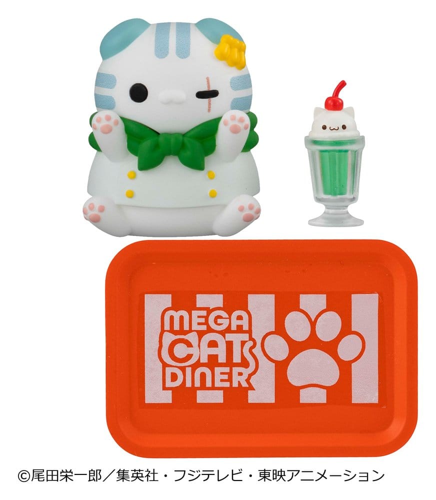 One Piece Mega Cat Project Minifiguren NyanPieceNyan! Diner! 3 cm Blind Box Display (6)