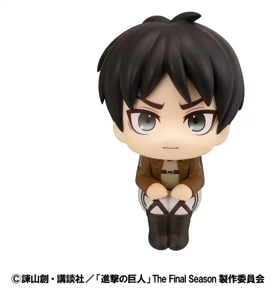 Attack on Titan Lookup PVC-Figur Eren Jaeger Grumpy Ver. 11 cm