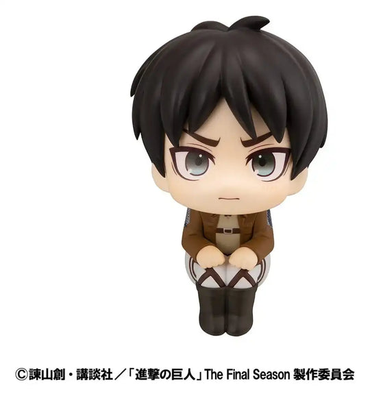 Attack on Titan Lookup PVC-Figur Eren Jaeger Grumpy Ver. 11 cm