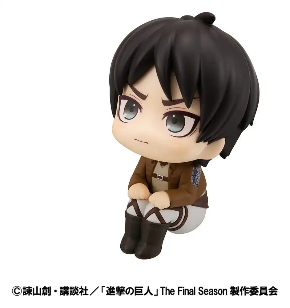 Attack on Titan Lookup PVC-Figur Eren Jaeger Grumpy Ver. 11 cm