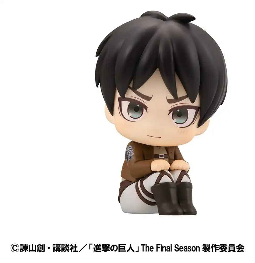 Attack on Titan Lookup PVC-Figur Eren Jaeger Grumpy Ver. 11 cm